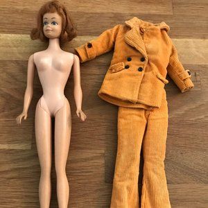 1962 MIDGE Barbie Doll Red Hair Freckles Mattel